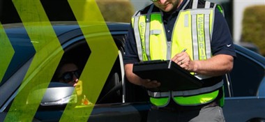 Nuova immagine e prezzo in stile gilet riflettente della polizia stradale