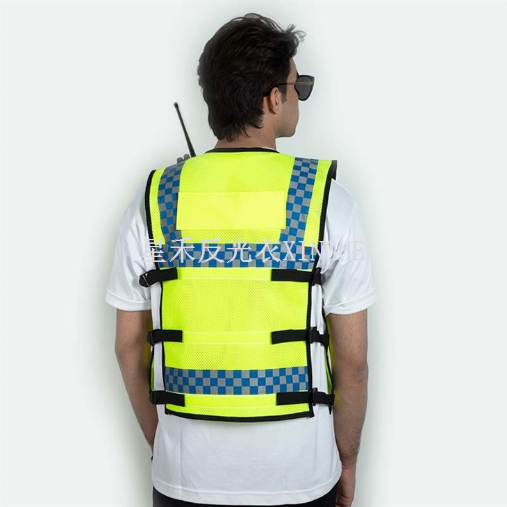 Attrezzatura da lavoro riflettente per gilet di sicurezza