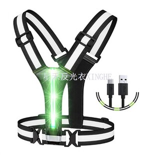 Cinture per indumenti di sicurezza a LED ad alta visibilità