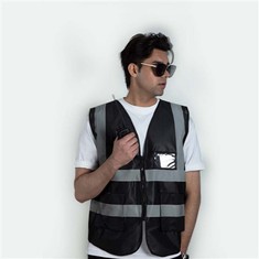 Hi Vis Multi-tasca Geometra Sicurezza Gilet