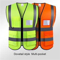 Gilet di sicurezza industriale ad alta visibilità
