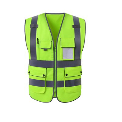 Gilet di sicurezza solido ad alta visibilità