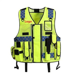 Gilet di sicurezza della polizia in nylon