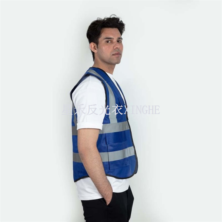 Soft Orange Poly Safety Vest (Case)
