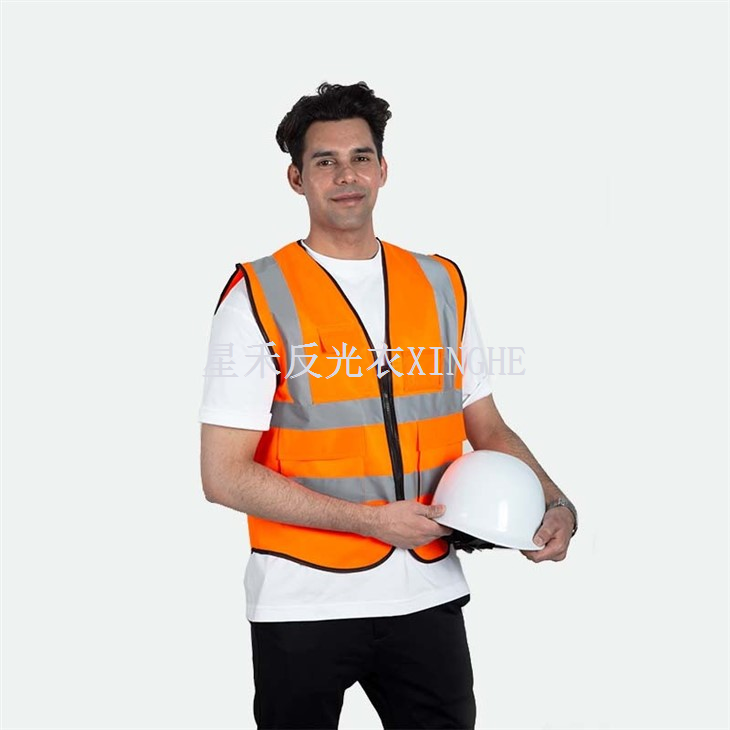Gilet di sicurezza in tessuto a maglia